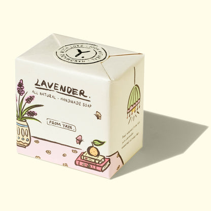 Lavender - Calming | All Natural Handmade Soap Bar | 130g